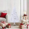 Sapin de Noël artificiel avec 150 LED Blanc 120 cm PVC et Acier 548020548020