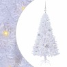 Sapin de Noël artificiel avec 150 LED Blanc 120 cm PVC et Acier 548020548020