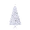 Sapin de Noël artificiel avec 150 LED Blanc 120 cm PVC et Acier 548020548020