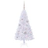 Sapin de Noël artificiel avec 150 LED Blanc 120 cm PVC et Acier 548021548021