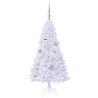 Sapin de Noël artificiel avec 150 LED Blanc 120 cm PVC et Acier 548021548021