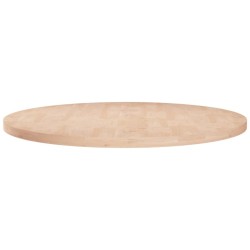 Dessus de table rond Ø70x2,5 cm Bois de chêne massif non traité 548024548024