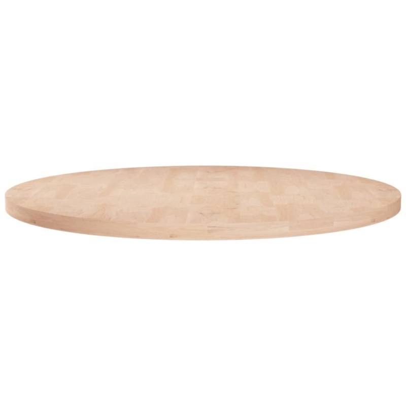 Dessus de table rond Ø70x2,5 cm Bois de chêne massif non traité 548024548024