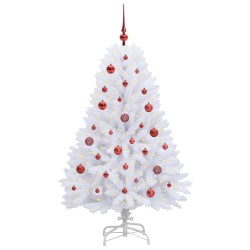 Sapin de Noël Artificiel à Branches Articulées Blanc 150 cm 548041548041
