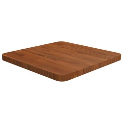 Dessus de table carré Marron foncé40x40x2,5cm Bois chêne traité 548055548055