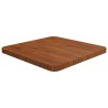 Dessus de table carré Marron foncé40x40x2,5cm Bois chêne traité 548055548055