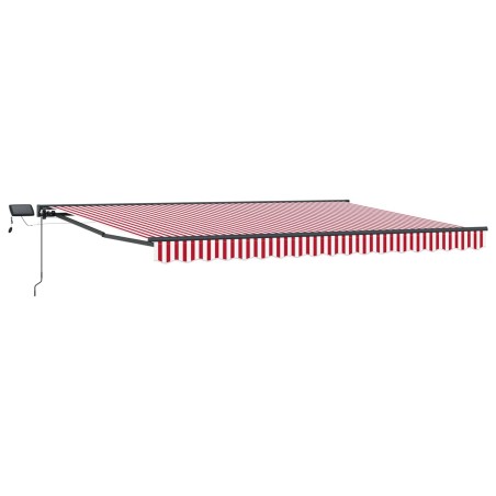 Cadre de store manuel avec LEDs Rouge et Blanc 4 × 3 m 548076548076