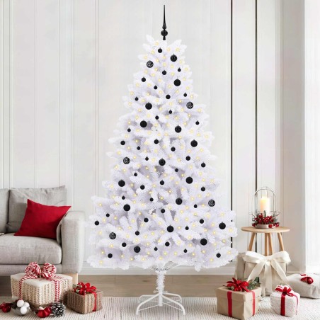 Sapin de Noël Artificiel à Branches Articulées Blanc 240 cm 548099548099