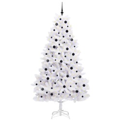 Sapin de Noël Artificiel à Branches Articulées Blanc 240 cm 548099548099