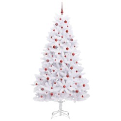 Sapin de Noël Artificiel à Branches Articulées Blanc 240 cm 548103548103