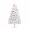 Sapin de Noël Artificiel à Branches Articulées Blanc 210 cm 548108548108