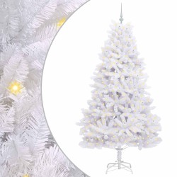 Sapin de Noël Artificiel à Branches Articulées Blanc 210 cm 548109548109