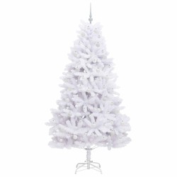 Sapin de Noël Artificiel à Branches Articulées Blanc 210 cm 548109548109