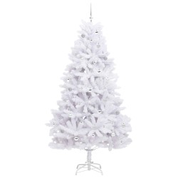 Sapin de Noël Artificiel à Branches Articulées Blanc 240 cm 548111548111