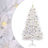 Sapin de Noël Artificiel à Branches Articulées Blanc 180 cm 548112548112
