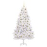 Sapin de Noël Artificiel à Branches Articulées Blanc 180 cm 548112548112