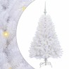 Sapin de Noël Artificiel à Branches Articulées Blanc 120 cm 548114548114
