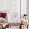 Sapin de Noël Artificiel à Branches Articulées Blanc 120 cm 548115548115