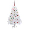 Sapin de Noël Artificiel à Branches Articulées Blanc 120 cm 548118548118