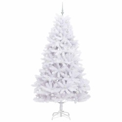 Sapin de Noël Artificiel à Branches Articulées Blanc 240 cm 548119548119