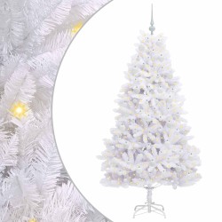 Sapin de Noël Artificiel à Branches Articulées Blanc 180 cm 548122548122
