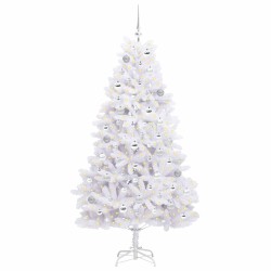 Sapin de Noël Artificiel à Branches Articulées Blanc 180 cm 548123548123
