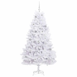 Sapin de Noël Artificiel à Branches Articulées Blanc 180 cm 548123548123