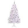 Sapin de Noël Artificiel à Branches Articulées Blanc 210 cm 548125548125