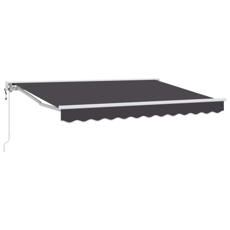 Auvent rétractable électrique Anthracite 3 x 2,5 m 548128548128