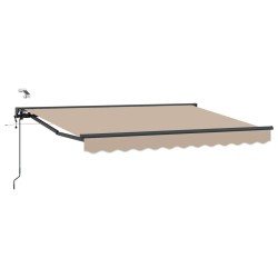Auvent rétractable électrique Beige 2,5 x 2 m 548134548134
