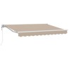 Auvent rétractable électrique Beige 3 x 2,5 m 548148548148