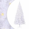 Sapin de Noël artificiel avec 300 LED Blanc 240 cm PVC et Acier 548159548159