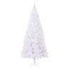 Sapin de Noël artificiel avec 300 LED Blanc 240 cm PVC et Acier 548159548159