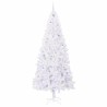 Sapin de Noël artificiel avec 300 LED Blanc 240 cm PVC et Acier 548160548160
