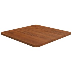 Dessus de table carré Marron foncé40x40x1,5cm Bois chêne traité 548164548164