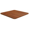 Dessus de table carré Marron foncé40x40x1,5cm Bois chêne traité 548164548164