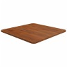 Dessus de table carré Marron foncé50x50x1,5cm Bois chêne traité 548165548165
