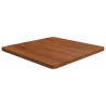 Dessus de table carré Marron foncé60x60x2,5cm Bois chêne traité 548192548192