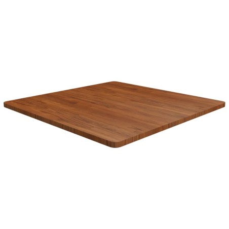 Dessus de table carré Marron foncé90x90x2,5cm Bois chêne traité 548197548197