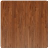 Dessus de table carré Marron foncé90x90x2,5cm Bois chêne traité 548197548197