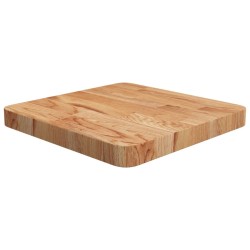 Dessus de table carré Marron clair 40x40x4 cm Bois chêne traité 548198548198