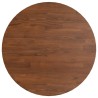 Dessus de table rond Marron foncé Ø40x1,5cm Chêne massif traité 548201548201