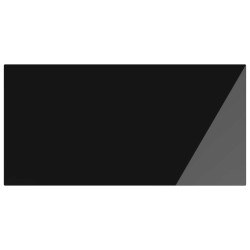 Plateau de table 4 pcs Noir Verre 548207548207