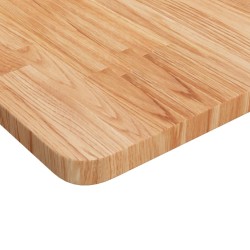 Dessus de table carré Marron clair40x40x2,5cm Bois chêne traité 548209548209