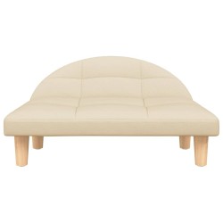 Lit pour chien crème 70x52x30 cm tissu 548273548273