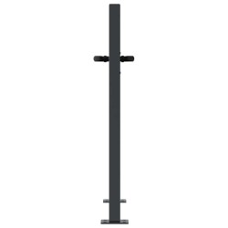 Portail de jardin Anthracite 100x100 cm Acier Design Arbre 548286548286