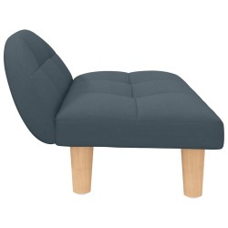 Lit pour chien gris foncé 70x52x30 cm tissu 548314548314