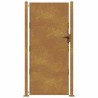 Portail de jardin 100x175 cm en acier Corten 548332548332