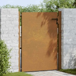 Portail de jardin 100x150 cm en acier Corten 548337548337
