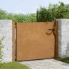 Portail de jardin 100x100 cm en acier Corten 548342548342